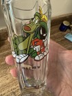 Warner Bros  Vintage 1998 Marvin The Martian   K9 Soda Fountain Glass