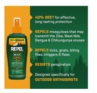 2pack Repel Insect Repellent Sportsmen Max Formula Spray Pump 40  Deet 7 5-fl Oz