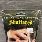 Shattered Glass Cut Wound Fancy Dress Halloween Costume Makeup Latex Prosthetic