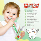 Foam Toothpaste Kids  Toddler Toothpaste With Low Fluoride  Kids Foam Toothpaste