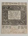 1776 Last Connecticut Currency For The Colony 