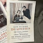 1930 s Vintage Singer Sewing Library Book Set Of 4 Booklets With Case