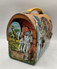 Vintage 1967 Aladdin  its About Time  Lunch Box    No Thermos