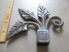 Vintage Antique Cast Iron Gate Fence Topper Finial Architectural Salvage A