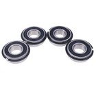 4pk Front Wheel Bearings Am136789 M147544 For John Deere Z425 Z435 Z445 Z465