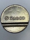 Saeco  Car Wash  Silver Colored Token Coin   23mm    as1 
