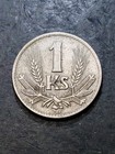 1940 Slovakia 1 Korun Coin    scarce Hard To Find Coin     33a