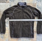 Kuhl Alfpaca Black Fleece Jacket Women Size Xl Full Zip Pockets Acrylic Blend