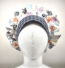 Bouffant Scrub Cap Chemo Hat Chef Handmade Cotton 23 5    To 33 5    Asian Character