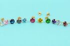 14k Solid Yellow Gold 3mm Round Birthstone Stud Earrings With Screw Back