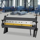24 Inch Sheet Metal Pan Box Brake Sheet Metal Bender W  Removeable Fingers