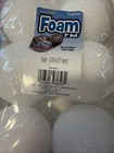 Lot Styrofoam Foam Balls Assorted Sizes Floracraft Craft Foam 2   -2 8    New