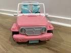 Mattel 2012 Barbie Doll 1 6 Pink   Purple Jeep Beach Party Cruiser Vehicle Mint