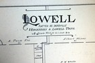 1907 Plat Map City Of Lowell Kent County Michigan Comstock Park Segwun Alaska