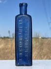Rare Antique Poison Bottle By L ya  Stolkind  Moscow measure For 4 Bottles 1800s