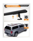 Melipron 60  Truck Topper Roof Rack For Pickup Truck Cap  Heavy Duty Aluminum   