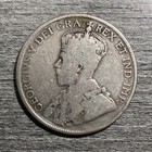 Canada 50 Cents 1919 Silver Coin George V  925 Fine