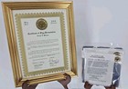 Vtg Flag Flown At U s s  Arizona Memorial In Pearl Harbor May 17th 2001  1203