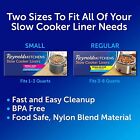 Slow Cooker Liners Kitchen Chef Recipes Crock Pot Cook Liner Bags Bpa Free 13x21