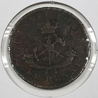 1852 Bank Of Upper Canada Penny Token Coin Algn Large 2 - Good  g  Km tn3 - 5832