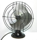 Marvelous Antique Ge General Electric 12  Chrome Deco Modernist Vintage Fan Runs