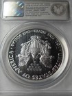 2009 Daniel Carr Proof Overstrike Silver Eagle Very Nice Coin