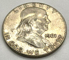 1961 D Franklin Half Dollar Au You Grade It  90  Silver Free Ship 