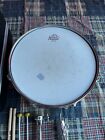 Vintage 1990s Ludwig Black Galaxy Acrolite 5x14    With A Case Sticks   Stand