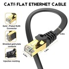 3pack Cat 8 Ethernet Rj45 Cable Super Speed 40gbps Patch Lan Network Gold Plated