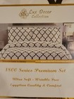 Lux Decor Collection King Duvet Cover 3 Piece Set1800 Series Premium Soft luxury