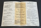 Vintage Childs Restaurant New York City 1938 Menu