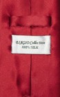 Biagio 100  Silk Necktie Solid Dark Red Color Mens Neck Tie
