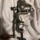 Vintage Universal 72 Meat Grinder Hand Crank Cast Iron Table Clamp
