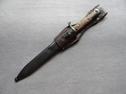Wwi German Model M1898 Short Bayonet  Scabbard   Frog   Regiment Marked