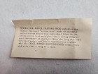 Rare Early 40 s Cool Ripple Casting Frog Nos Single Hook Box   Paper Priority