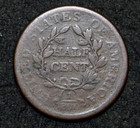 1806 Half Cent   Small 6   No Stems   Choice Vg   Get 5  Off At Checkout