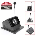 58mm Card Badge Punch Press Machine Button Maker 500grams Parts Circle Cutter