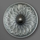 2024 Cook Islands  5 Spinning Coin 1oz Antique Silver Coin
