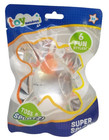 Squishy Stress Ball Set Of 6 Splat Squeeze Toy Super Splatz Squeezable New