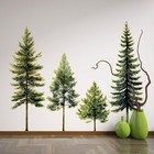 Pine Tree Wall Art - Pine Tree Wall Decal  38  Wall Stickers Peel And Stick G   