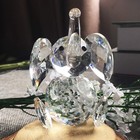 100  Pure Crystal Elephant Figurine Glass Statue Animal Prism Suncatcher Gift
