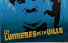 Original Vintage French Movie Poster  city Lights  Charlie Chaplin Later Ed  60 