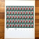 Vtg Christmas Stamp    twas The Night Before Christmas Sheet Of 50 Us 8   Stamps