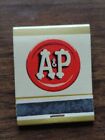 Vtg Ann Page Match Book Complete Grocery Store A p Meat Food Quality Nos Diamond
