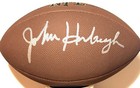John Harbaugh Giants Signed Nfl Football Jsa Coa New York 2026