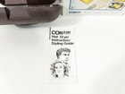 Box Only    Vtg Conair Vagabond 1250 Hair Dryer Storage Box Travel Kit Brown