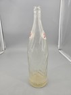Vintage Acl 1965 Drink Pepsi-cola-12 Oz -clear Spiral Glass Soda-pop Bottle