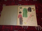 Career Girls  Uncut Simon   Schuster Pocket Books Paper Dolls  1955