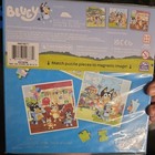 New Bluey Magnetic Puzzle Set 3-in-1 25pc Kids Travel Game Ages 3  Toy Gift
