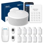 15-piece Wireless Home Security System  Diy Alarm Kit  No Subscription Needed
